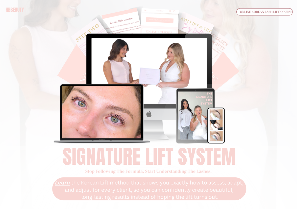 Online Korean Lash Lift Course
