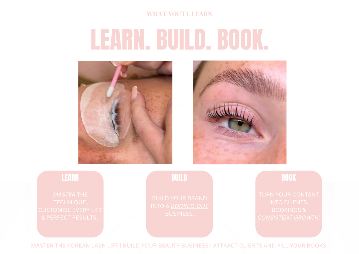 Online Korean Lash Lift Course
