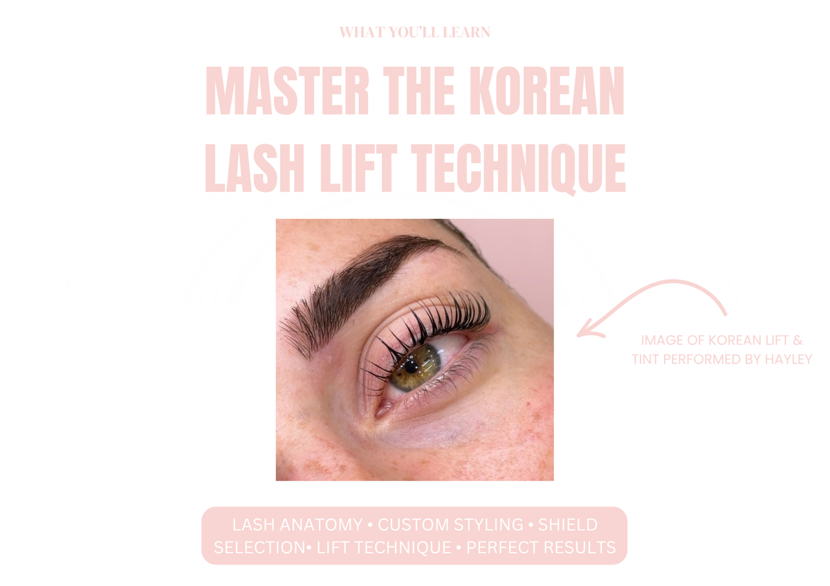 Online Korean Lash Lift Course
